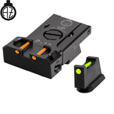 CZ P-10 säädettävät rautähtäimet | kuituoptinen B 