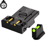 CZ P-10 säädettävät rautähtäimet | kuituoptinen B 
