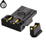 CZ P-10 säädettävät rautähtäimet | kuituoptinen B 