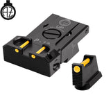 CZ P-10 säädettävät rautähtäimet | kuituoptinen B 
