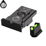 CZ P-10 säädettävät rautähtäimet | kuituoptinen A 