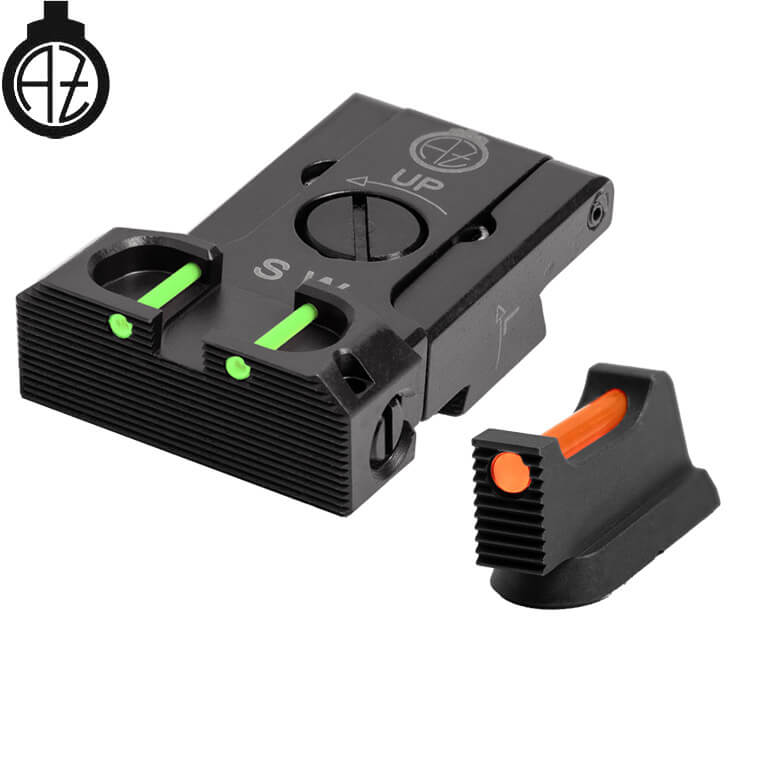 CZ Shadow 2, CZ 75 SP-01 Shadow säädettävät rautähtäimet | kuituoptinen B 