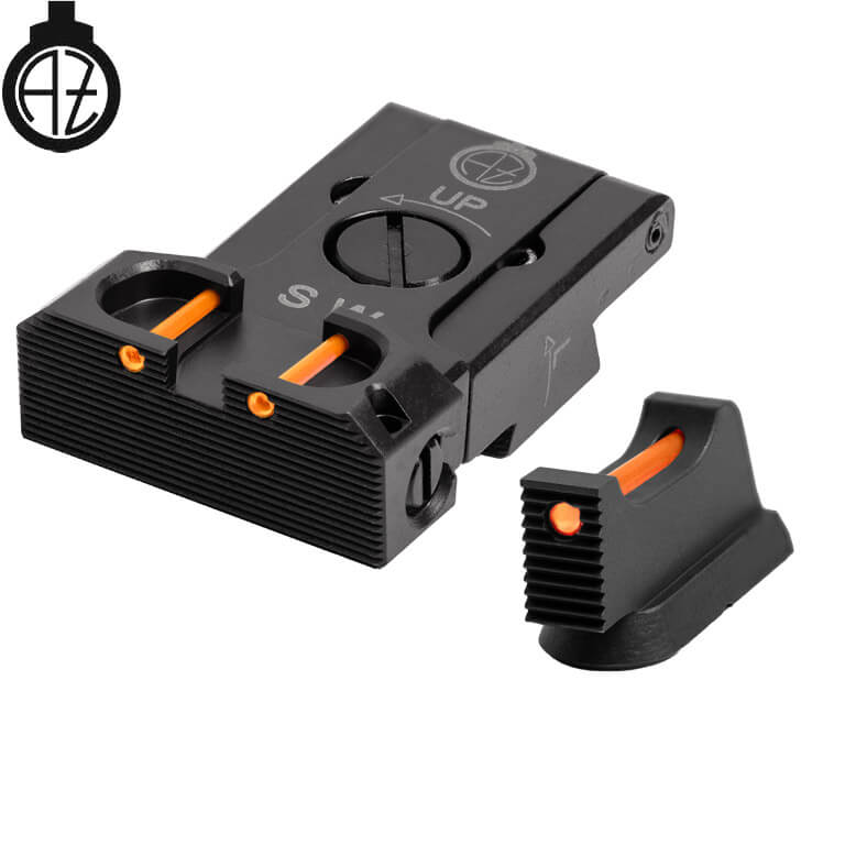 CZ Shadow 2, CZ 75 SP-01 Shadow säädettävät rautähtäimet | kuituoptinen B 