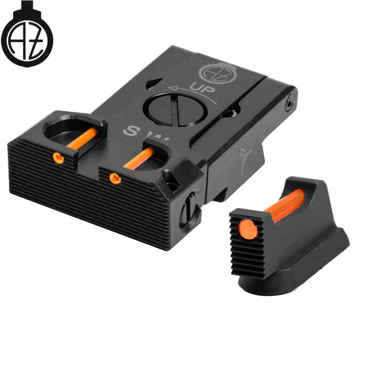 CZ Shadow 2, CZ 75 SP-01 Shadow säädettävät rautähtäimet | kuituoptinen B 
