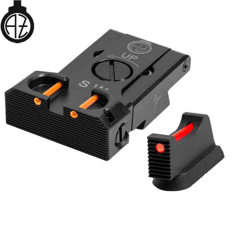 CZ Shadow 2, CZ 75 SP-01 Shadow säädettävät rautähtäimet | kuituoptinen B 