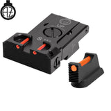 CZ Shadow 2, CZ 75 SP-01 Shadow säädettävät rautähtäimet | kuituoptinen B 