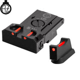 CZ Shadow 2, CZ 75 SP-01 Shadow säädettävät rautähtäimet | kuituoptinen B 
