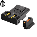 CZ Shadow 2, CZ 75 SP-01 Shadow säädettävät rautähtäimet | kuituoptinen B 