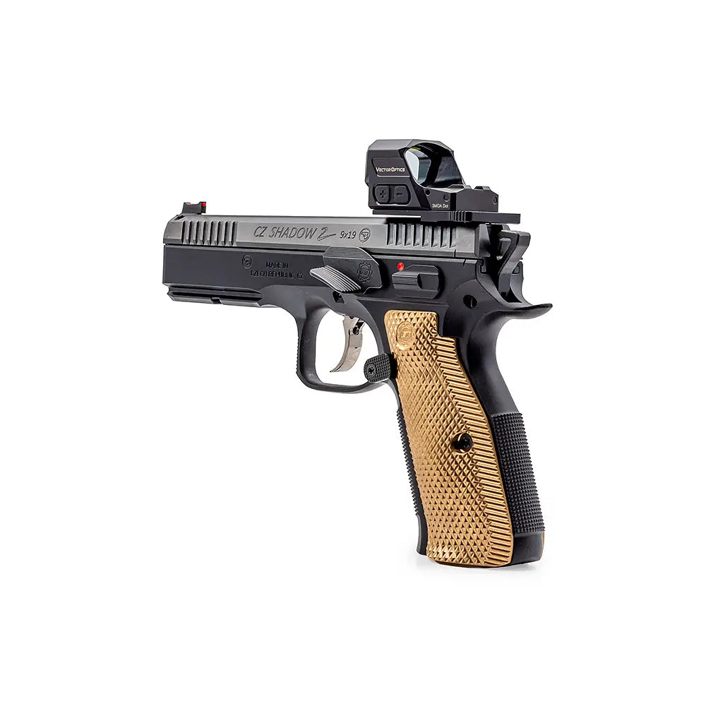 CZ Shadow 2 luistinpidin suojatulla peukalotuella 