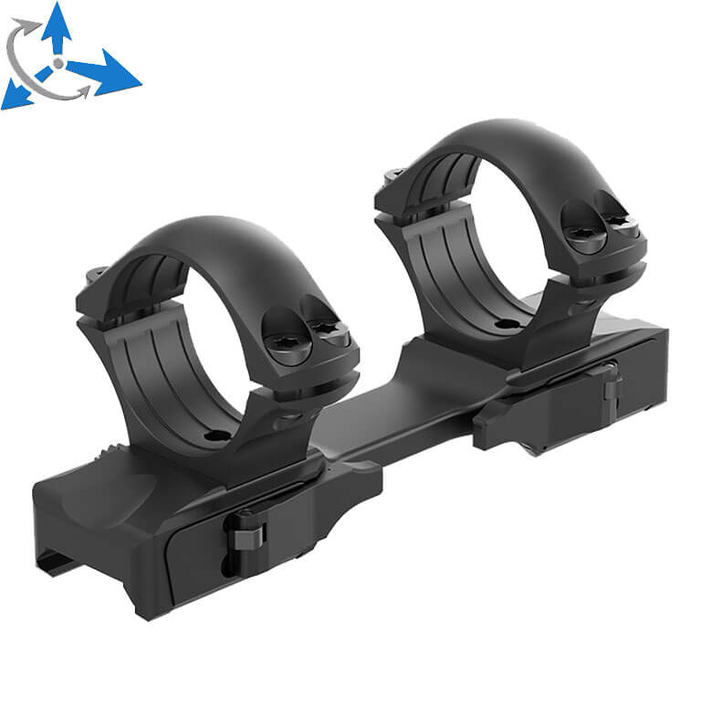 34mm scope rings | short Picatinny QD Ergo base JK-N