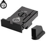 CZ 75B, CZ P-01, CZ 75 SP-01 säädettävät rautähtäimet | uritetut 