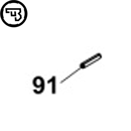 CZ Bren 2 pääjousen ohjaimen tappi | osa #91