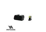 CZ P-10 Optics Ready CoWitness korkeat rautähtäimet | tritium