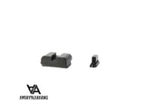 CZ P-10 Optics Ready rautähtäinsetti uritettu | matala