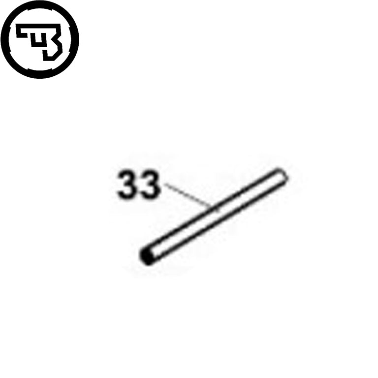 CZ P-10 takatukin kiinnitystappi | osa #33