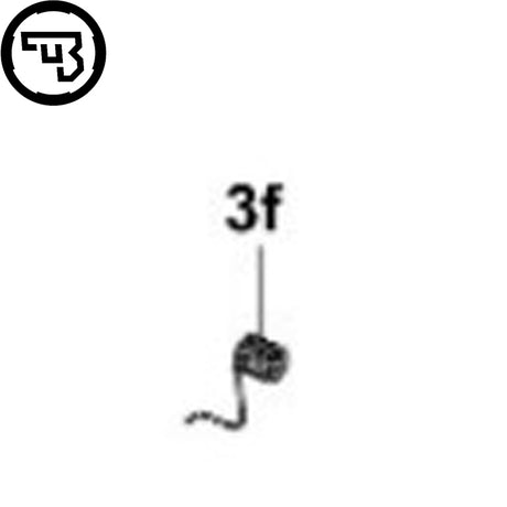 CZ P-10 automaattisen varmistimen jousi | osa #3f