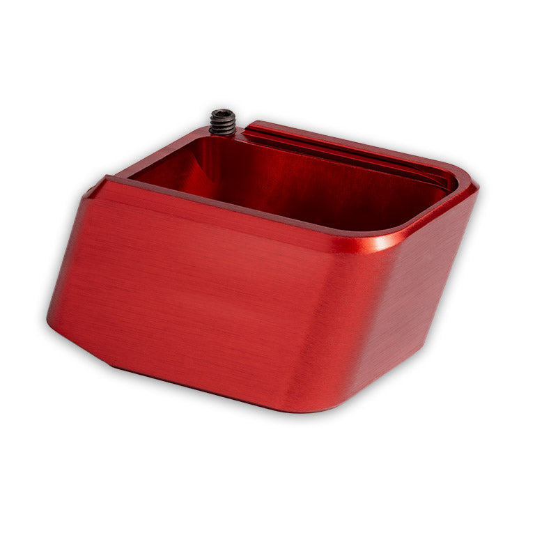 CZ Shadow 2, CZ P-01, CZ 75 & SP-01 alumiininen lippaan pohjalevy Kummer | +4 patruunaa 