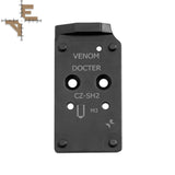 CZ Shadow 2 Optics Ready adapterilevy | Vortex Venom footprint Evo Arms