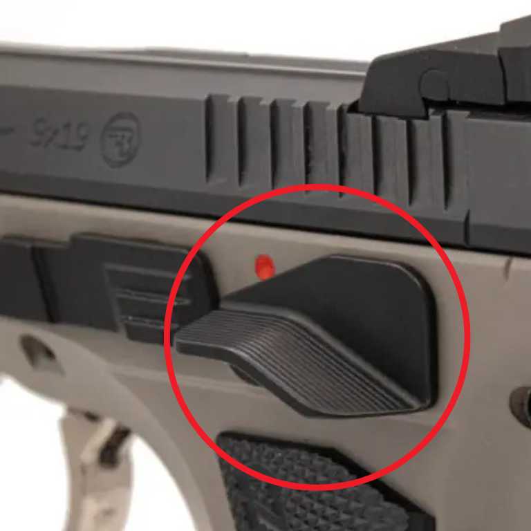 CZ TS 2, CZ Shadow 2 Ultimate varmistin