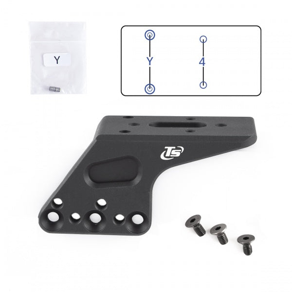 CZ TS 2 punapistetähtäinkiinnike sivulle | Trijicon RMR footprint