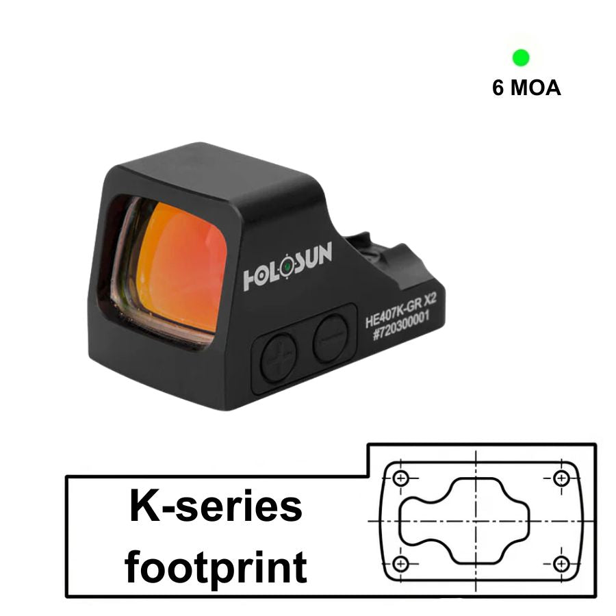 Holosun 407K X2 [vihreä]