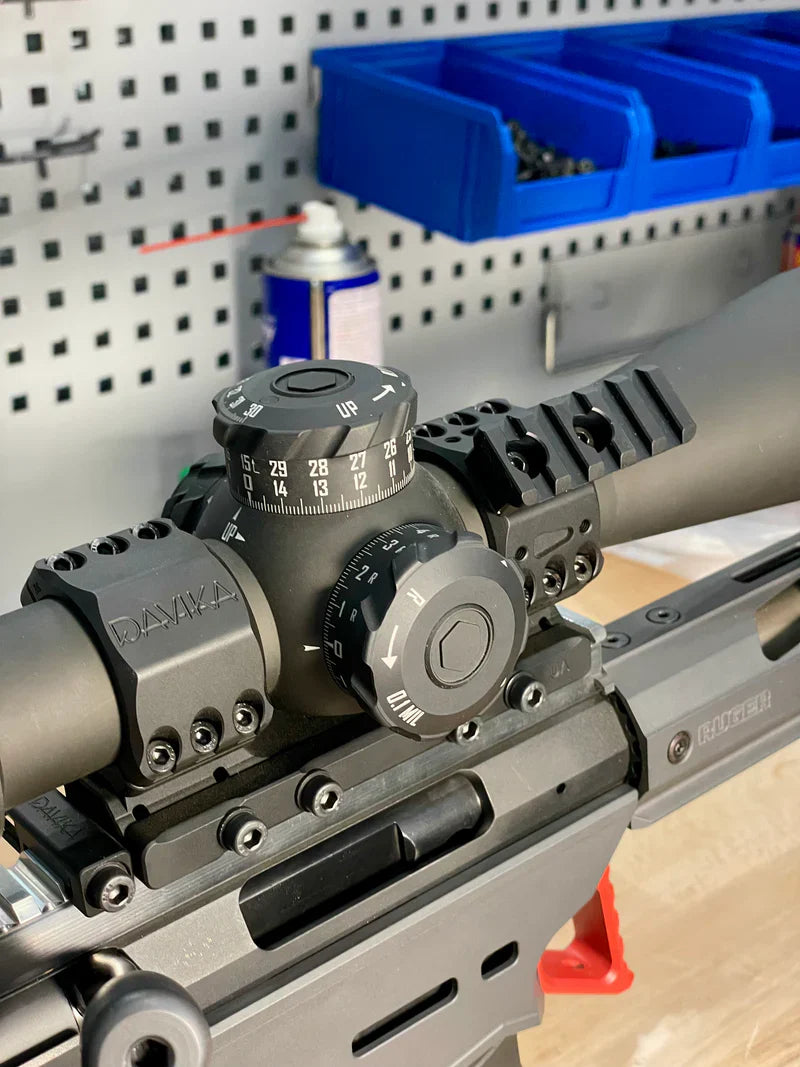 Picatinny-kisko [pohja] Davikalle kiikarin jalustat & renkaat