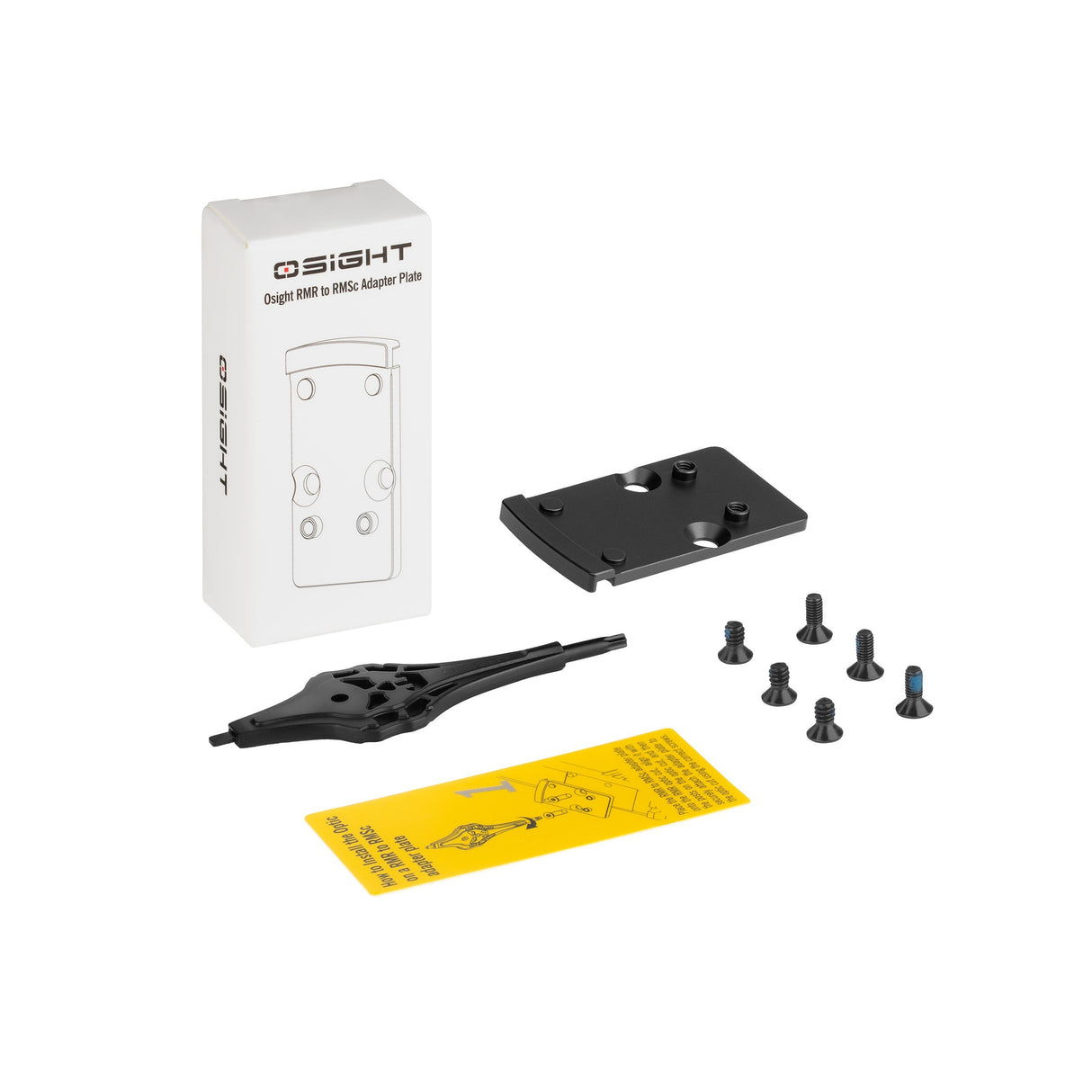 Footprint adapteri | Trijicon RMR:stä Shield RMSc & K-series footprintiin