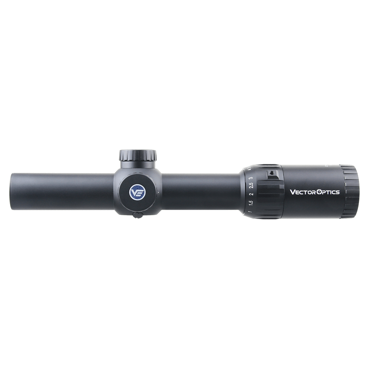 Vector Optics Constantine 1-10x24 Fiber Center Dot kiikaritähtäin 