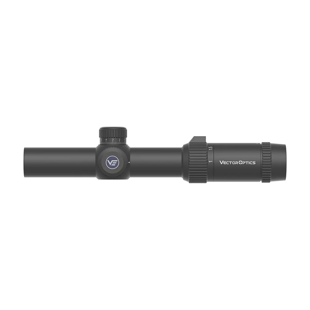 Vector Optics Forester 1-5x24 SFP Fiber kiikaritähtäin 