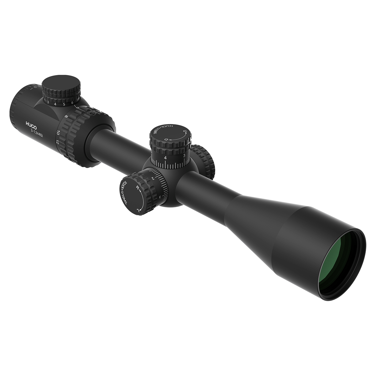 Vector Optics Hugo 3-12x40i kuituristikko kiikaritähtäin 