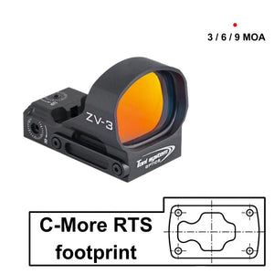 Punapistetähtäimet C-More RTS -jalanjäljellä