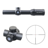 Vector Optics Constantine 1-10x24 Fiber Center Dot kiikaritähtäin