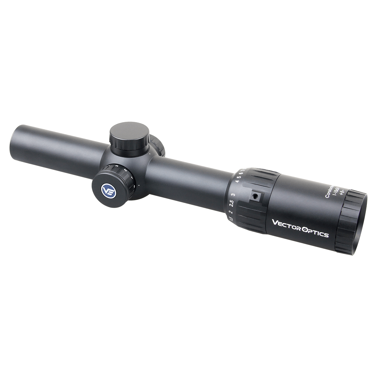 Vector Optics Constantine 1-10x24 Fiber Center Dot kiikaritähtäin