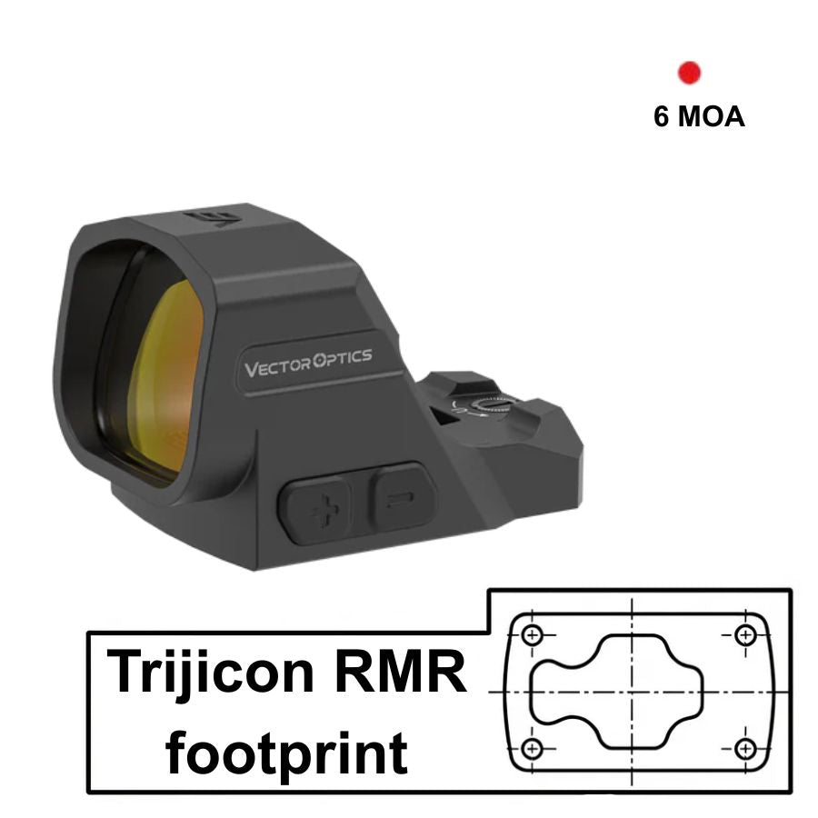 Vector Optics Frenzy 1x24x29 GenII 6 MOA punapistetähtäin