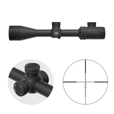 Vector Optics Hugo 3-12x40i Kuituristikko kiikaritähtäin