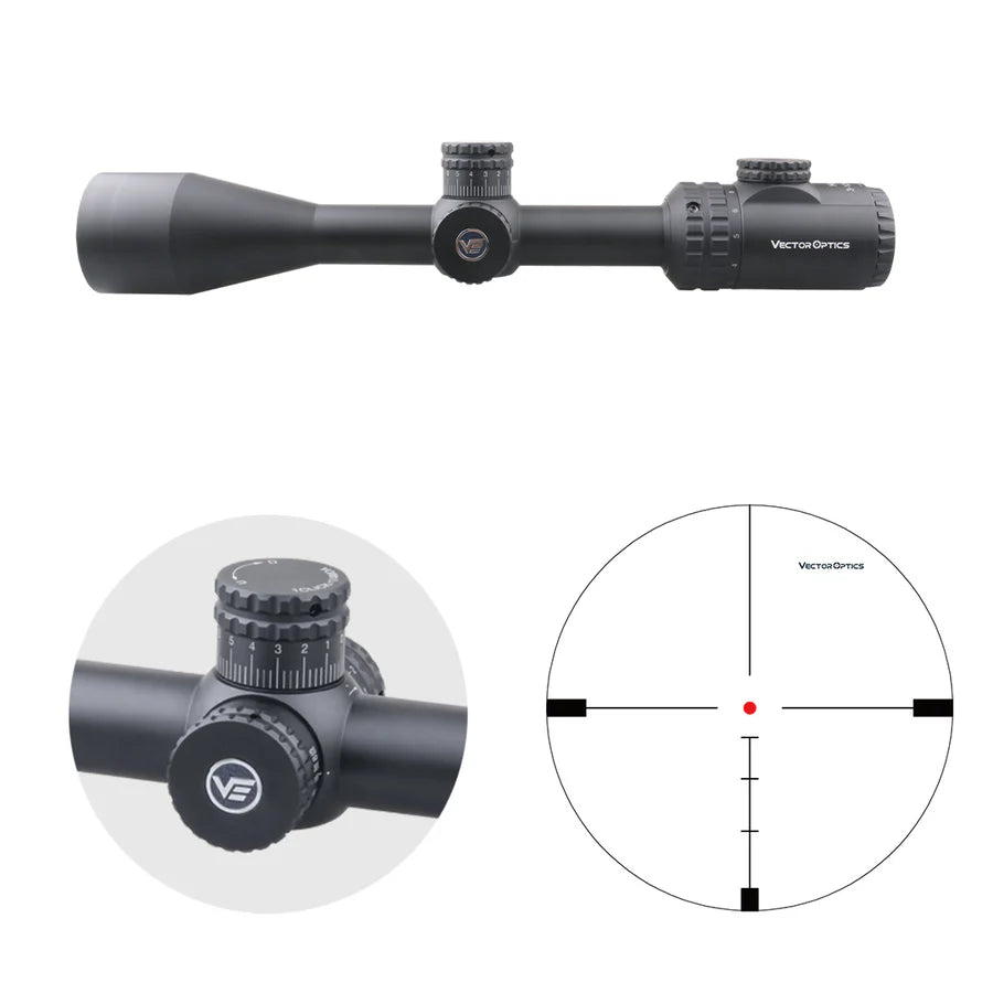 Vector Optics Hugo 3-12x44GT SFP kiikaritähtäin