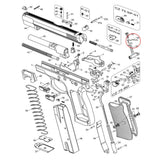 CZ Shadow 2 CZ TS 2 CZ 75B & SP-01 kilpailuliipaisintangon jousi | -15% teho