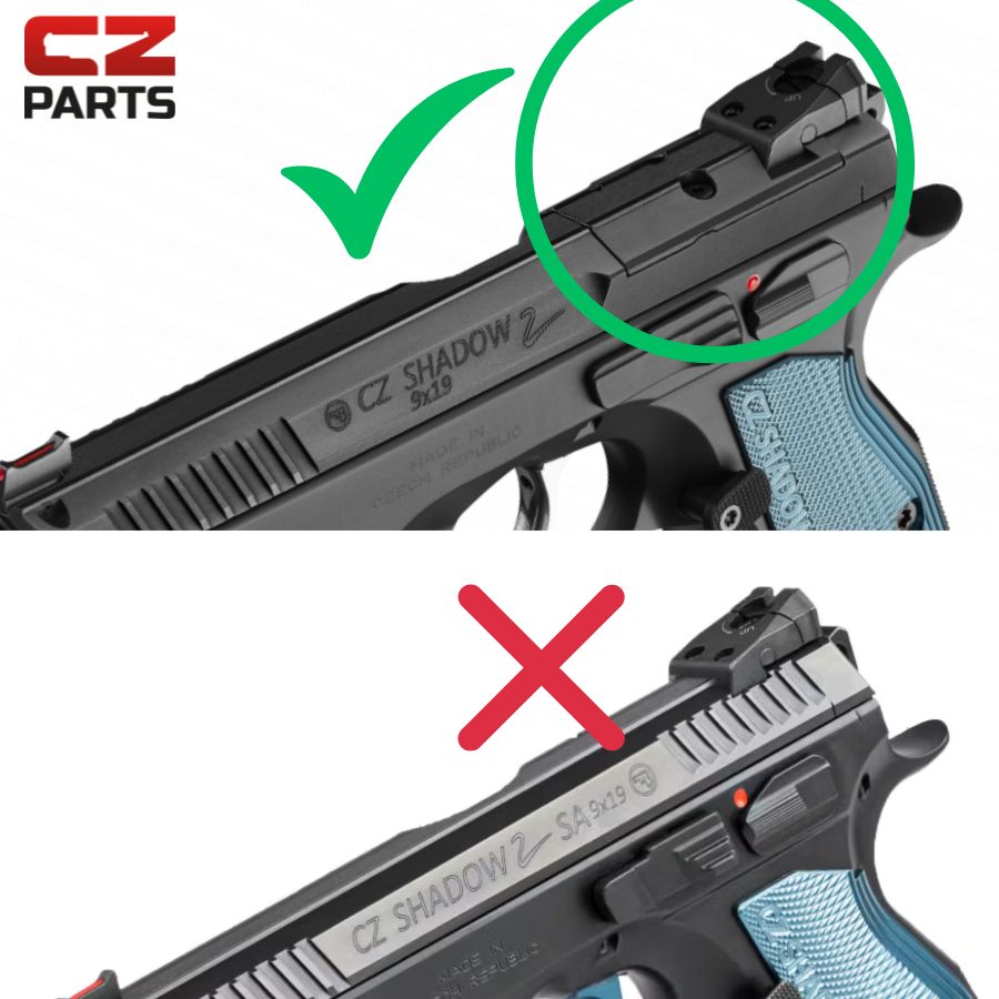 CZ Shadow 2 OR adapterilevy | Aimpoint A-CUT footprint