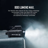 Olight Baldr S | pistoolivalaisin laserilla | 800 lm