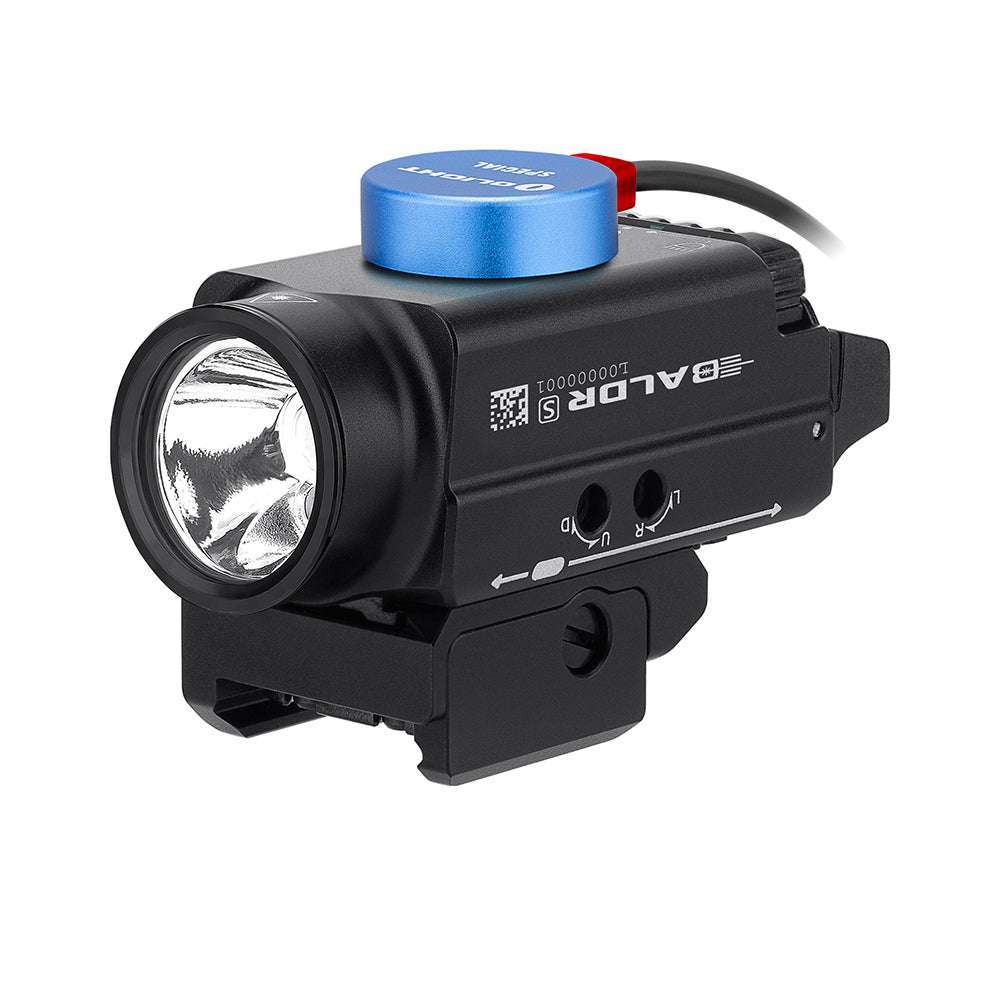 Olight Baldr S | pistoolivalaisin laserilla | 800 lm