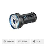 Olight Marauder 2 | erittäin tehokas ladattava valaisin | 14.000 lm
