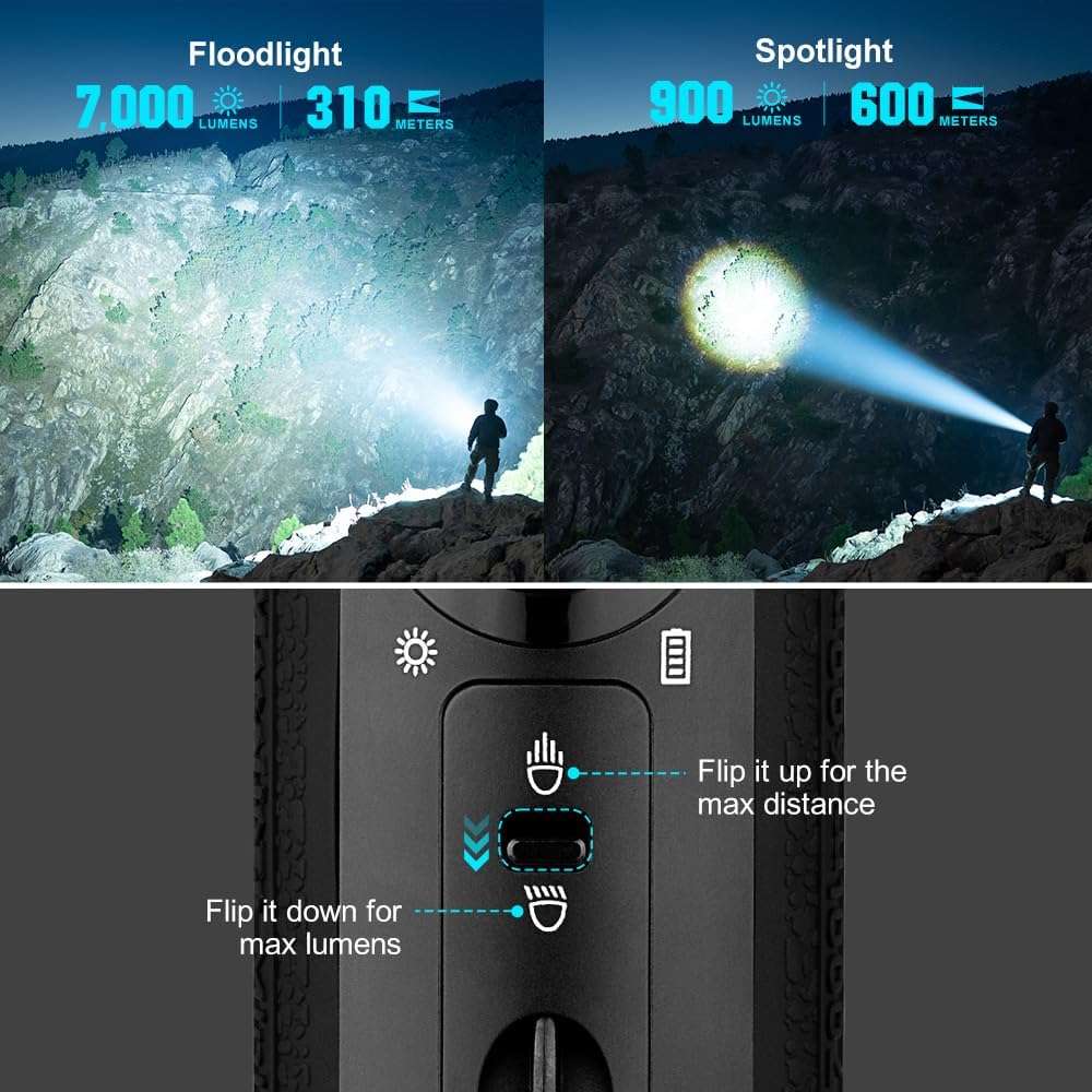 Olight Marauder Mini | monivärinen ladattava valaisin | 7.000 lm