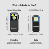 Olight Oclip Pro | monitoiminen klipsivalaisin | 500 lm