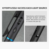Olight O'Pen 3 | monitoiminen kynävalaisin | 120 lm + vihreä laser