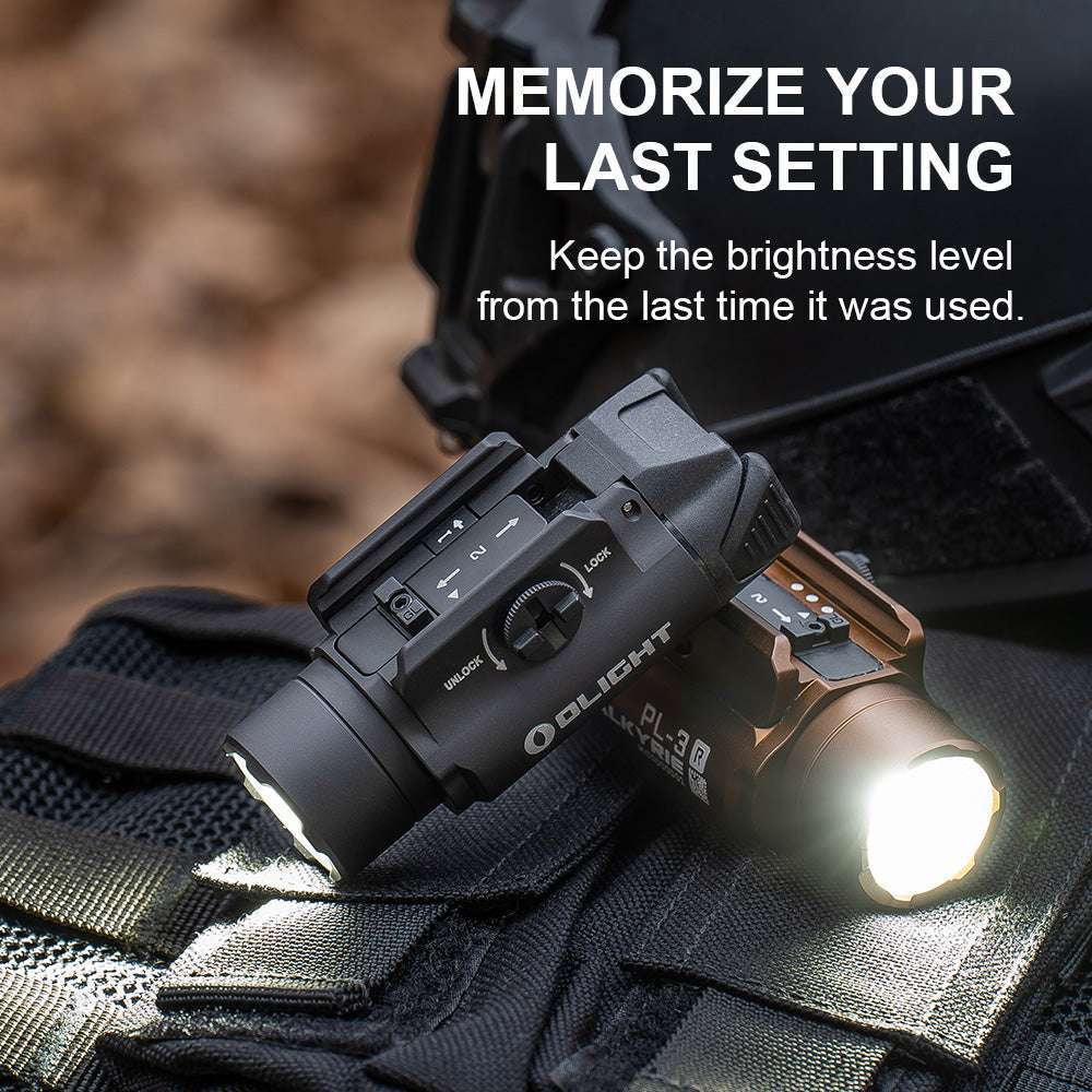 Olight PL-3R Valkyrie | pistoolivalaisin | 1.500 lm