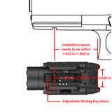 Olight PL-3R Valkyrie | pistoolivalaisin | 1.500 lm