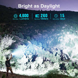 Olight Seeker 4 Pro | suuritehoinen valaisin | 4.600 lm