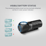 Olight Perun 3 Mini | ladattava otsalamppu | 1.250 lm