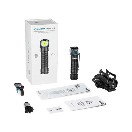 Olight Perun 3 | ladattava otsalamppu | 3.000 lm