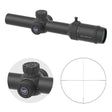 Vector Optics Forester 1-8x24 Fiber SFP kiväärin kiikaritähtäin